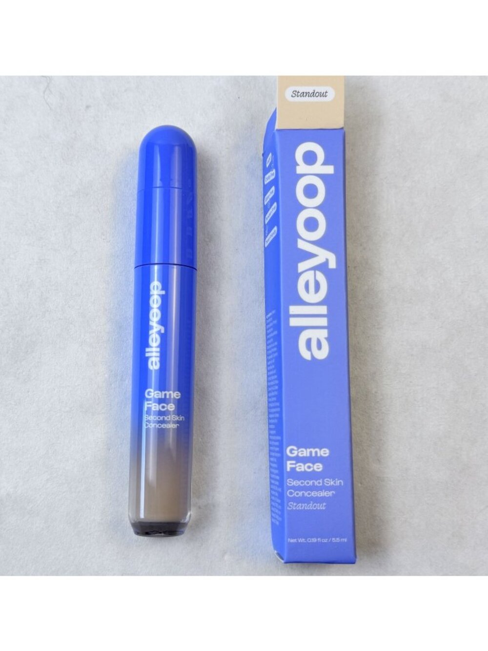 Alleyoop Game Face Second Skin Concealer Standout 5.5ml Hydrating Protective NEW